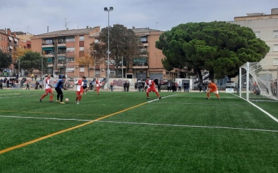 El Tibidabo va perdre el seu segon partit en tota la temporada | Xavi Colomer